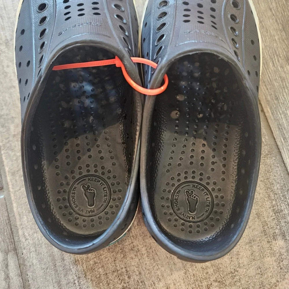 Native Jefferson Slip On Shoes Lot of 3 Kids C12 Black Red Orange Water Sneakers